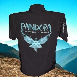 Disney Pandora The World Of Avatar Shirt M Adult Black Short Sleeve